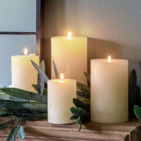 Pack de 4 moules pour bougies cylindriques