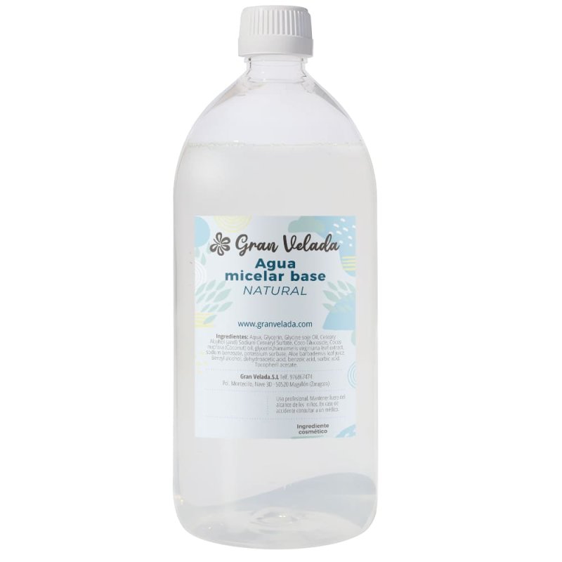 Água micelar base natural por atacado
