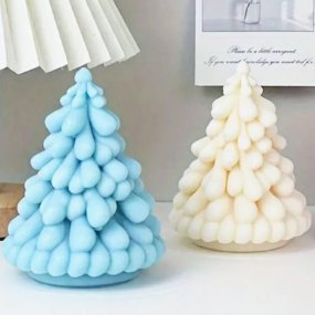 Molde arbol navideño burbuja Molde arbol navideño burbuja