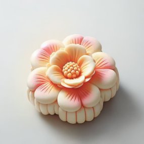 Molde jabón flor japonesa Molde jabón flor japonesa