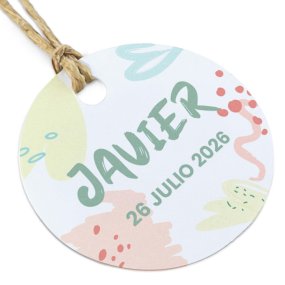 Etiquetas para presentes personalizadas