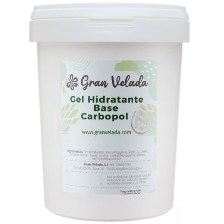 Gel hidratante base carbopol envase grande