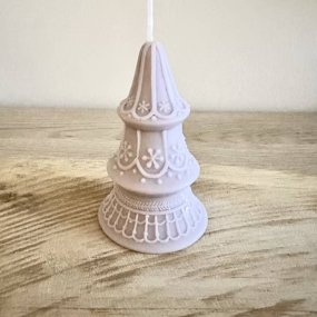 Moule petit sapin de Noël décoré