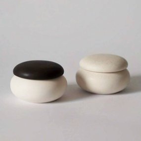 Moule récipient simple pour bougies avec couvercle