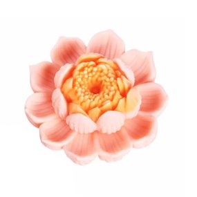 Molde vela flor de lótus