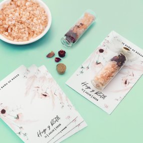 Kit para hacer Sales de Rosas para Detalles de Boda. Materiales e instrucciones Kit para hacer Sales de Rosas para Detalles de Boda. Materiales e instrucciones