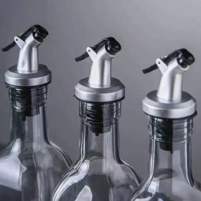 Tapón vertedor de plástico con palanca