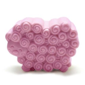 Molde para sabonetes ovelha em 2D