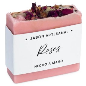 Kit como fazer sabonete de rosas. Materiais e instruções
