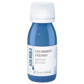 Colorante jabon glicerina azul niebla Colorante jabon glicerina azul niebla