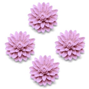 Molde para hacer jabón cuatro flores chinas Molde para hacer jabón cuatro flores chinas