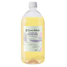 Base para óleo de massagem lavanda