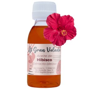 Extracto de hibisco oleoso