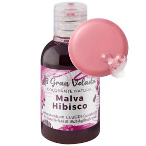 Colorante natural líquido malva hibisco Colorante natural líquido malva hibisco