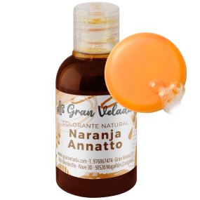 Colorante natural líquido naranja annatto Colorante natural líquido naranja annatto