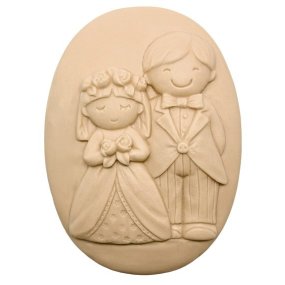 Formas de silicone para sabão noivos no altar