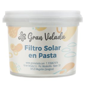 Filtro solar em pasta Filtro solar em pasta