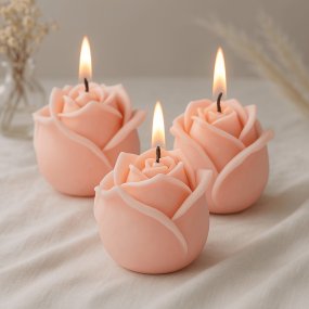 Molde rosa fechada grande Molde rosa fechada grande