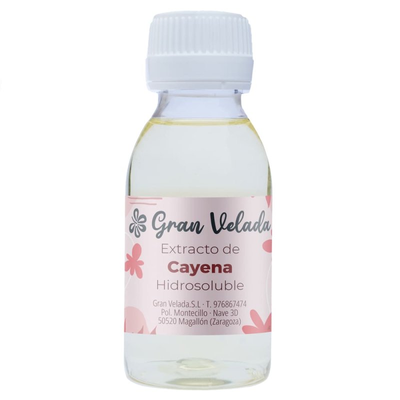 Extracto hidrosoluble de cayena