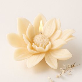 Moule fleur de lotus 6 cm 2 cavités