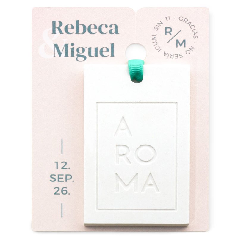 Cartón liso pequeño personalizado para packaging con cerámica perfumada