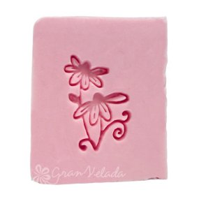 Sceau pour savons de fleurs