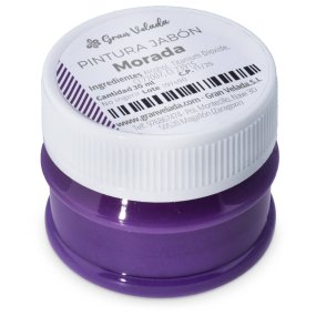 Peinture violette pour savon