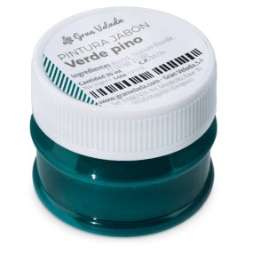 Peinture vert pin pour savon