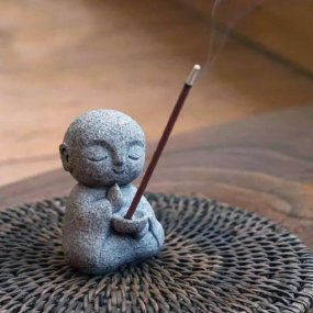 Moule porte-encens bouddha