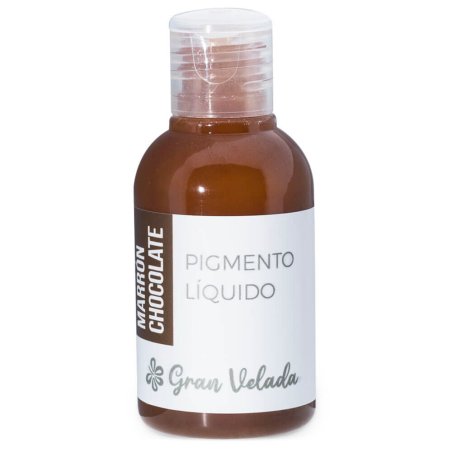 Colorante marron chocolate jabon de aceite pigmento liquido