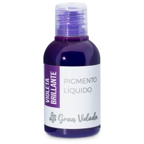 Colorante violeta brillante jabon de aceite pigmento liquido