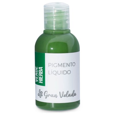 Colorante verde hierba jabon de aceite pigmento liquido