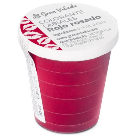 Colorante labiales rojo rosado