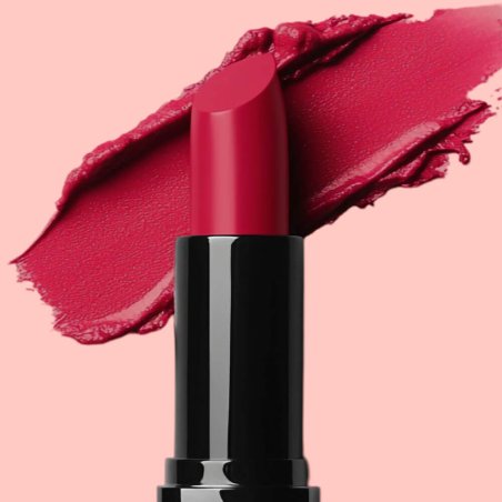Barra de labios con colorante labiales rojo rosado