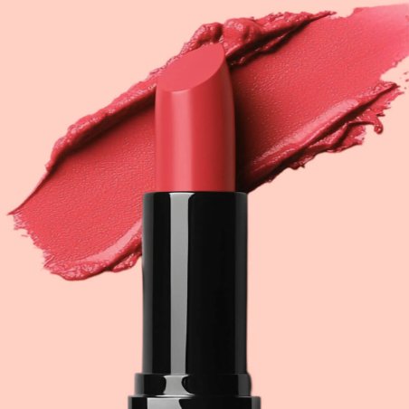 Barra de labios con colorante labiales coral