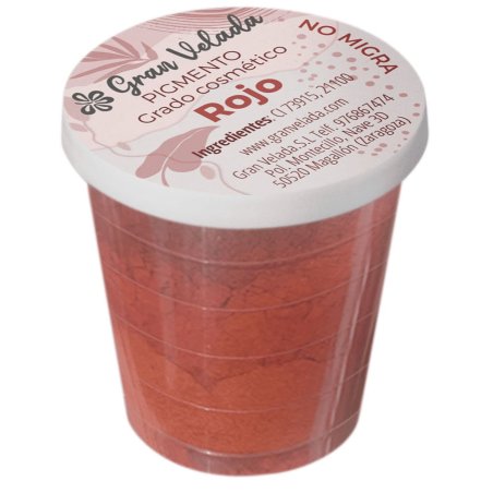 pigmento en polvo rojo marte para jabon