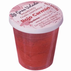 Pigmento em pó vermelho carmim para sabão