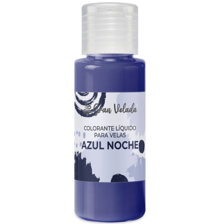 Colorante liquido velas azul noche