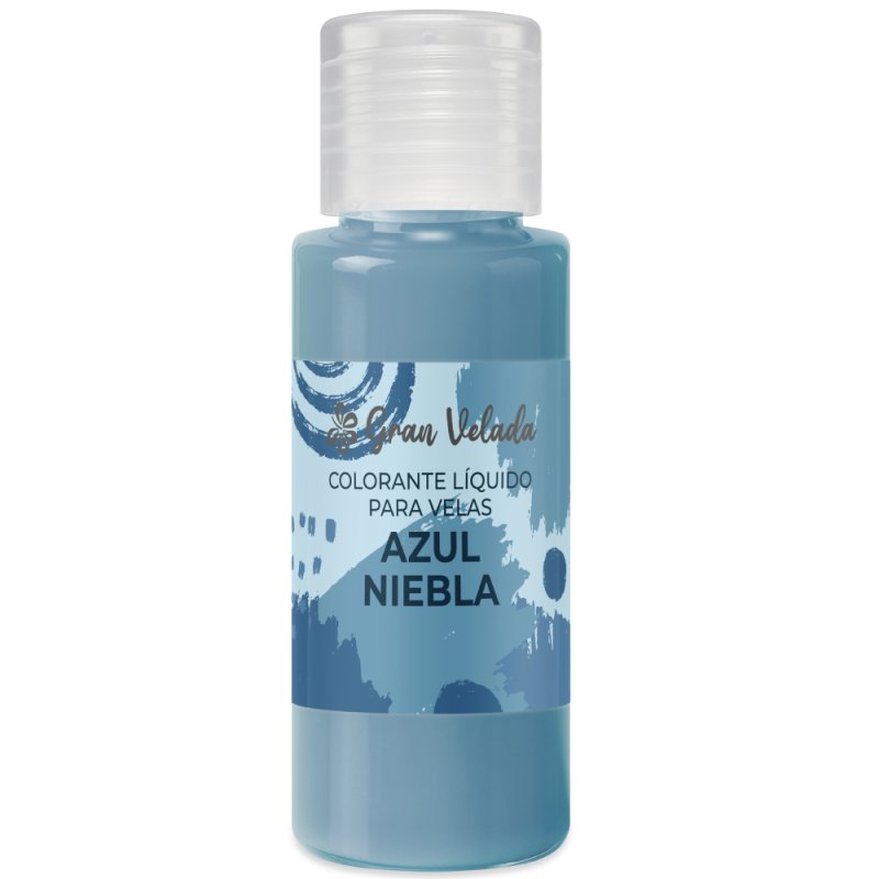 Colorante azul neblina
