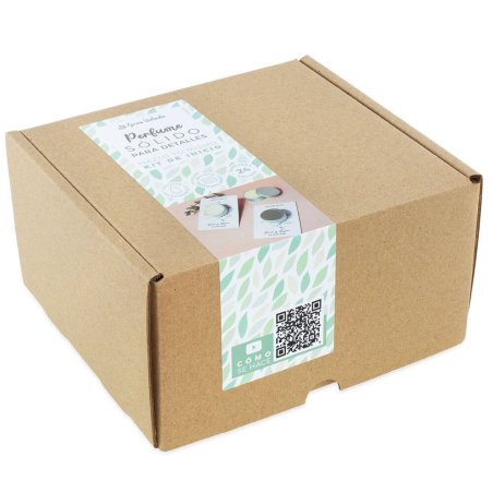 Caja kit cómo hacer perfume sólido para detalles
