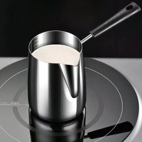 Pichet en métal 350 ml pour faire fondre la cire