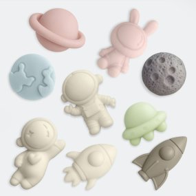 Molde figuras espaciais Molde figuras espaciais