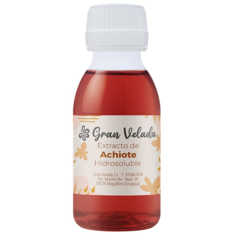 extracto de achiote hidrosoluble