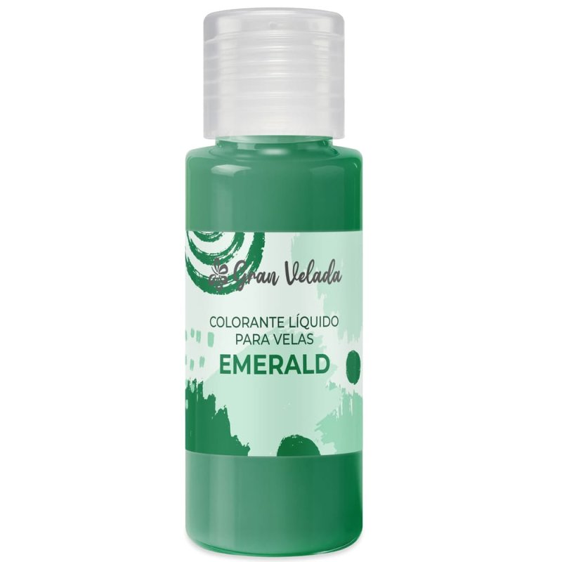 Colorante liquido velas emerald