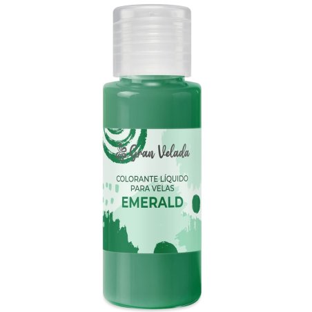 Colorante liquido velas emerald