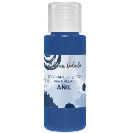 Colorante liquido velas añil