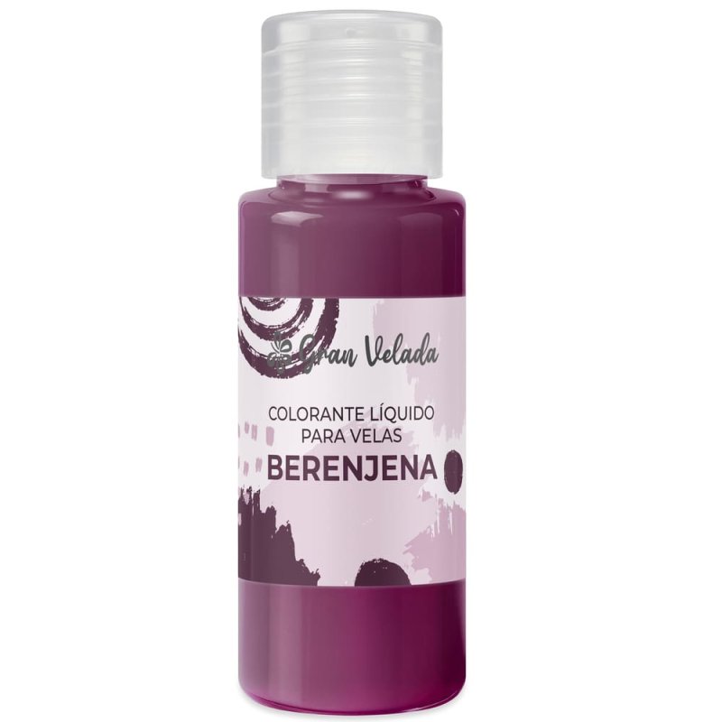 Colorante liquido velas berenjena
