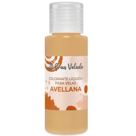 Colorante liquido velas avellana