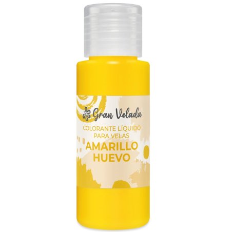 Colorante liquido velas amarillo huevo