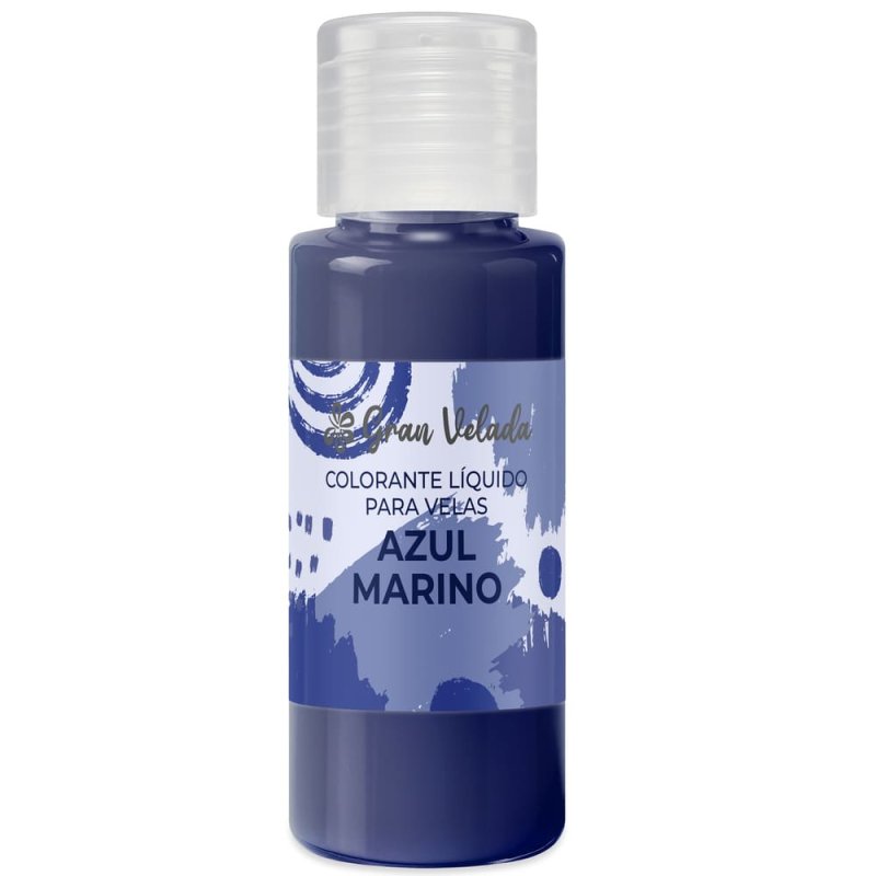 Colorante liquido velas azul marino